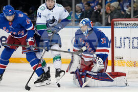 Canucks Rangers Hockey