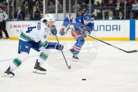 Canucks Rangers Hockey