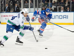 Canucks Rangers Hockey