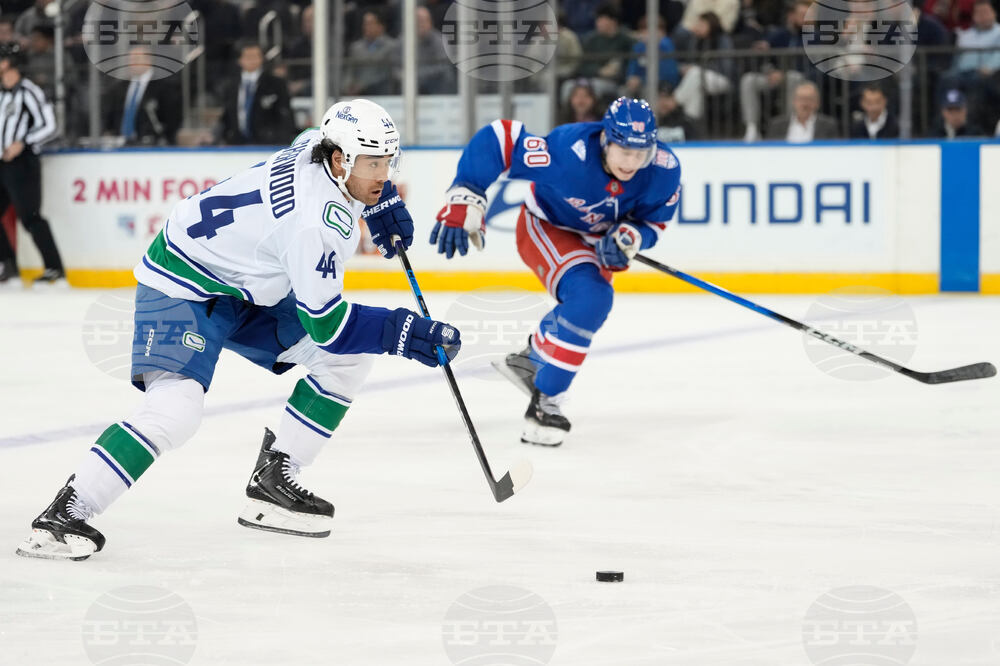 Canucks Rangers Hockey