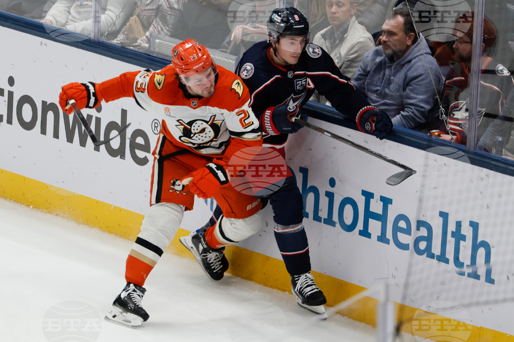 Ducks Blue Jackets Hockey