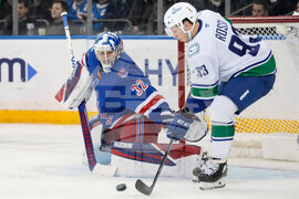 Canucks Rangers Hockey