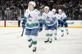 Canucks Rangers Hockey