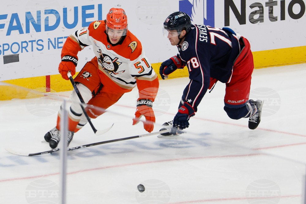 Ducks Blue Jackets Hockey