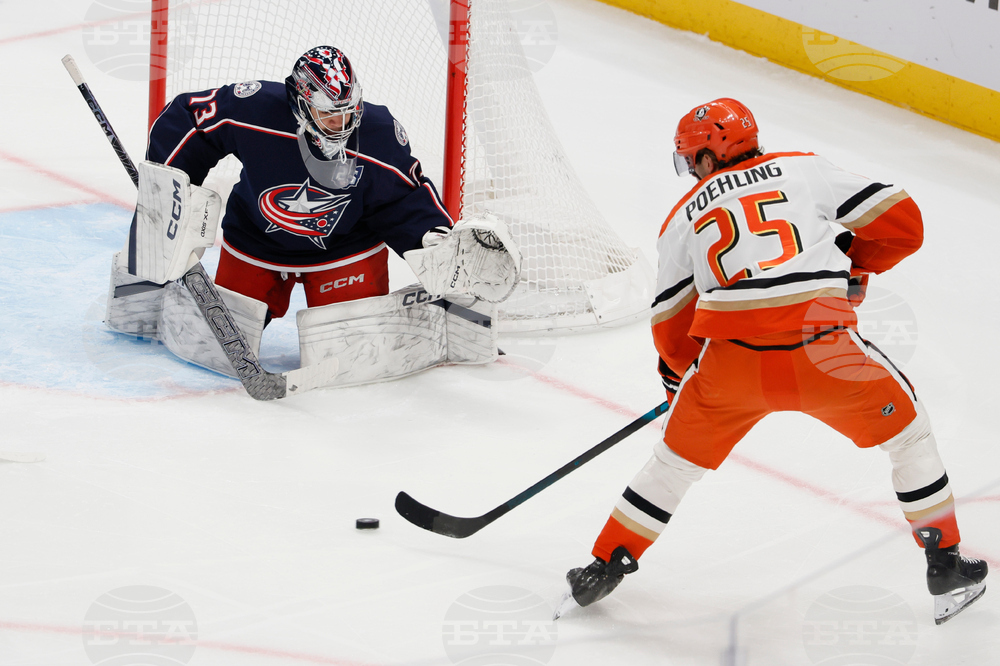 Ducks Blue Jackets Hockey