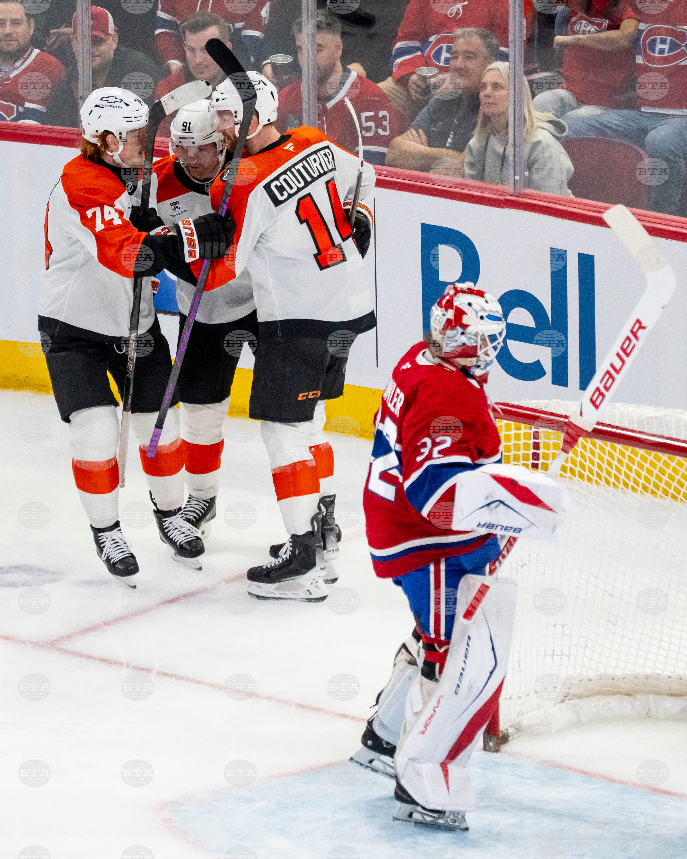 Flyers Canadiens Hockey