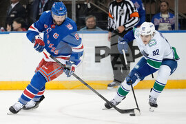 Canucks Rangers Hockey