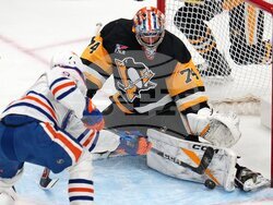 Oilers Penguins Hockey
