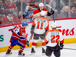 Flyers Canadiens Hockey