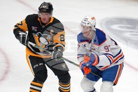Oilers Penguins Hockey