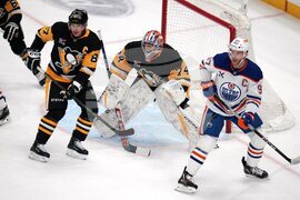 Oilers Penguins Hockey