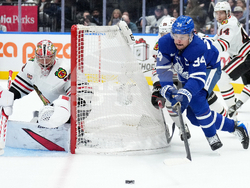 Blackhawks Maple Leafs Hockey