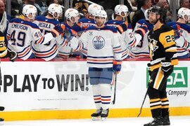 Oilers Penguins Hockey