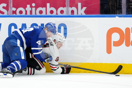 Blackhawks Maple Leafs Hockey