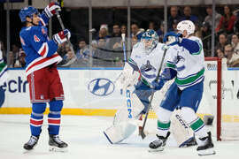 Canucks Rangers Hockey