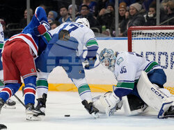 Canucks Rangers Hockey