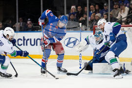 Canucks Rangers Hockey