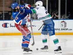 Canucks Rangers Hockey