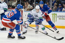 Canucks Rangers Hockey