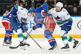 Canucks Rangers Hockey