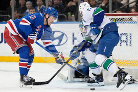 Canucks Rangers Hockey