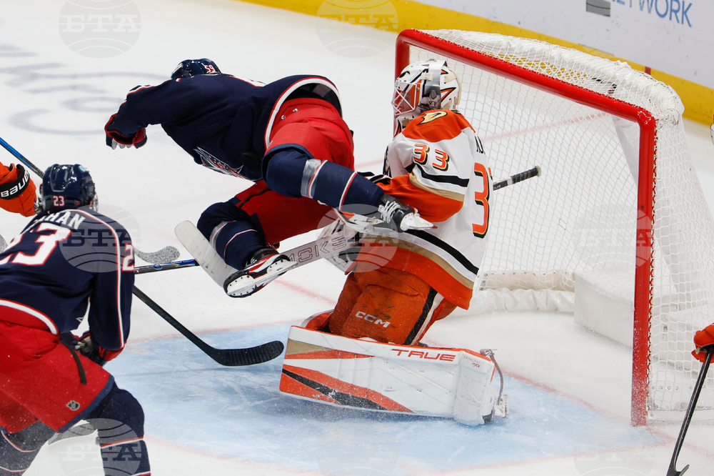 Ducks Blue Jackets Hockey