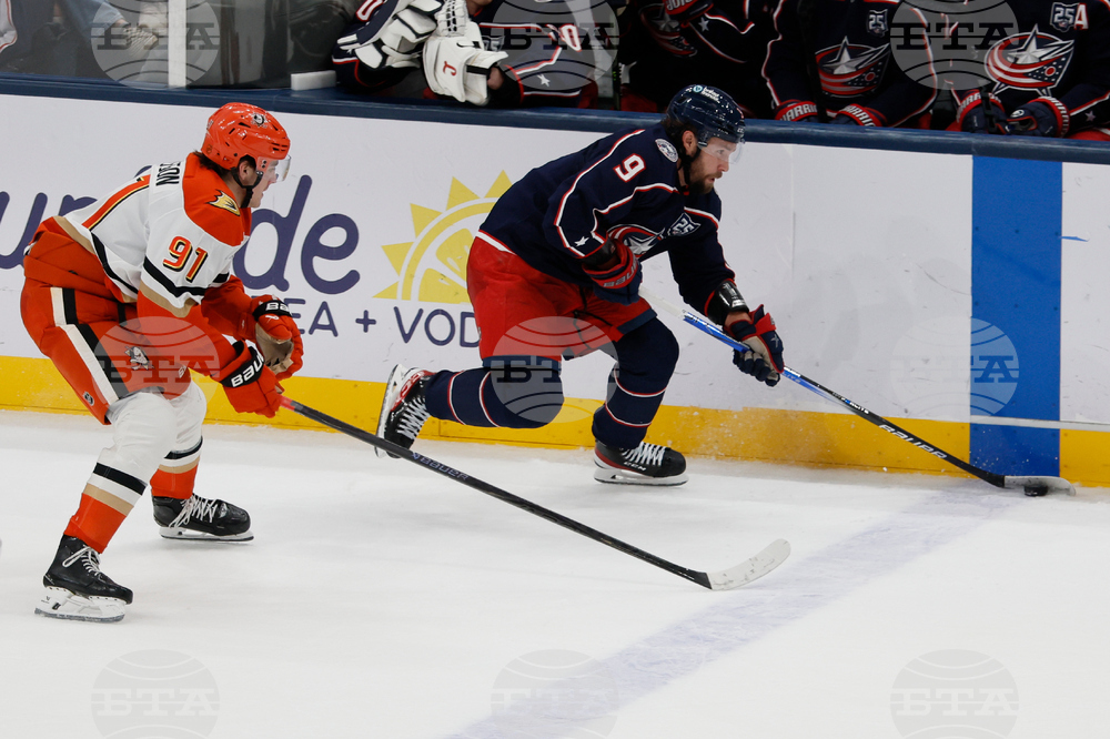 Ducks Blue Jackets Hockey