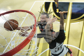 Spurs Knicks Basketball