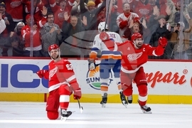 Islanders Red Wings Hockey