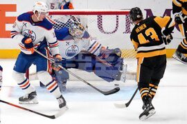 Oilers Penguins Hockey