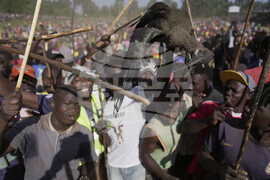Kenya Bullfighting Photo Gallery