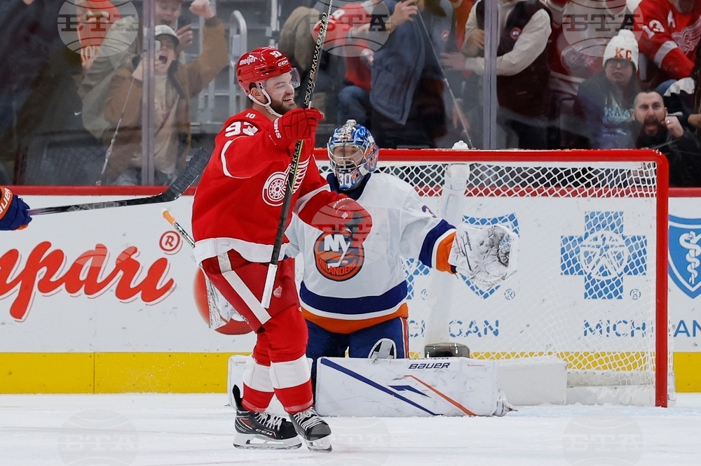 Islanders Red Wings Hockey