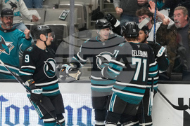 Flames Sharks Hockey