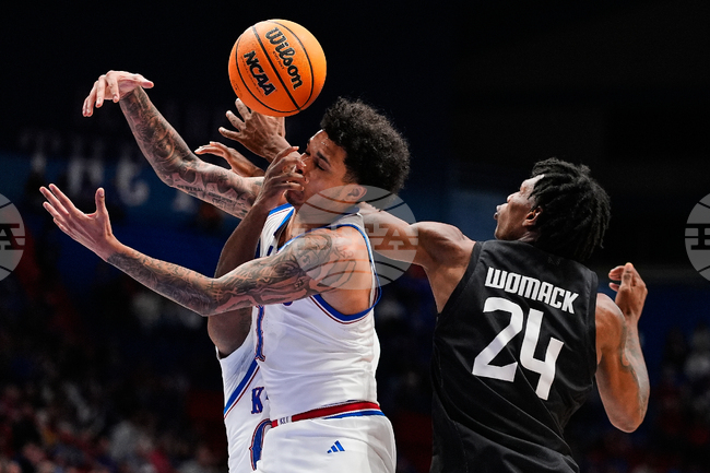 APTOPIX Towson Kansas Basketball