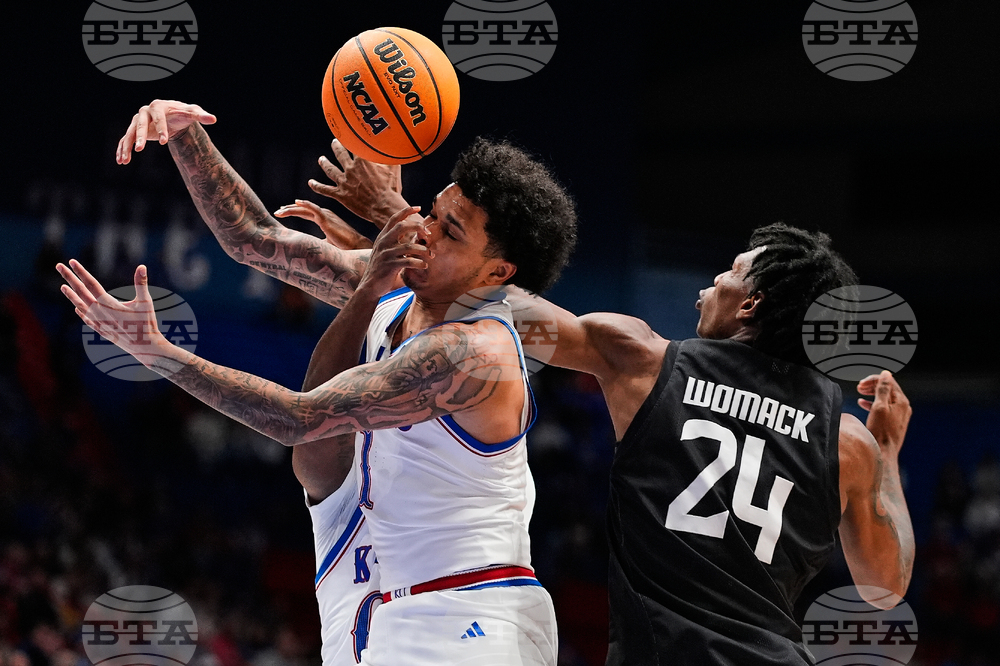 APTOPIX Towson Kansas Basketball