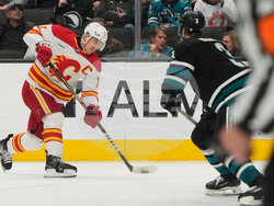 Flames Sharks Hockey