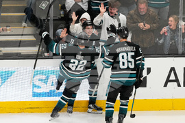 Flames Sharks Hockey