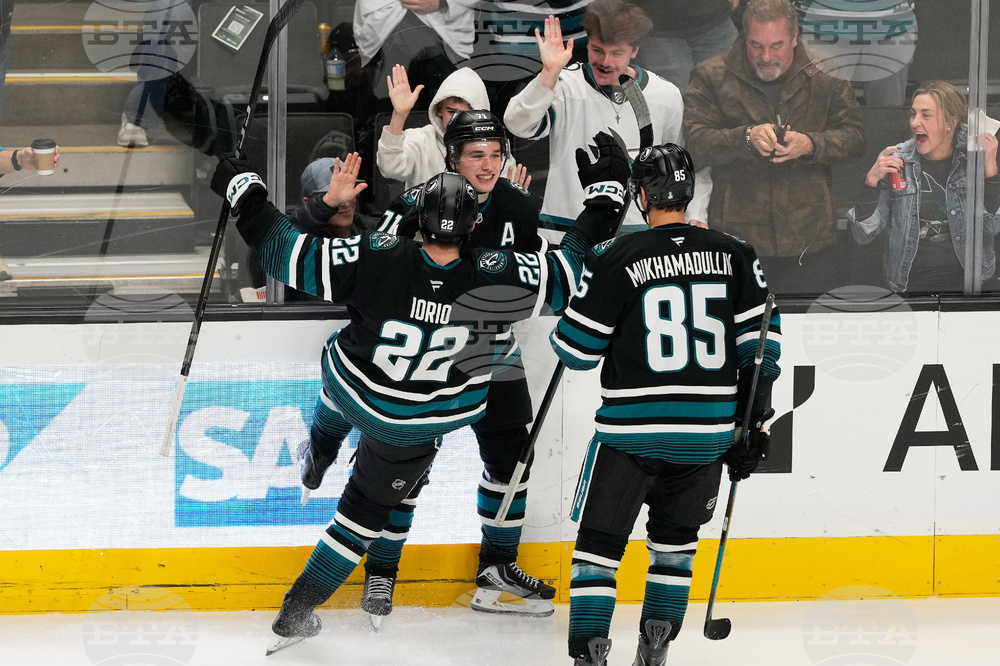 Flames Sharks Hockey