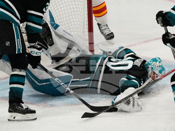 Flames Sharks Hockey