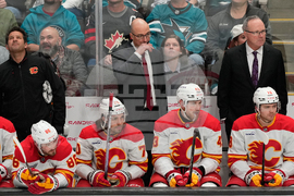 Flames Sharks Hockey