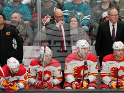 Flames Sharks Hockey