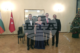 Турция - коледен концерт - посолството на България в Анкара