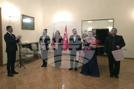 Турция - коледен концерт - посолството на България в Анкара