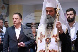 УМБАЛ „Царица Йоанна - ИСУЛ“ - патриарх Даниил - дарение и водосвет