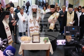 УМБАЛ „Царица Йоанна - ИСУЛ“ - патриарх Даниил - дарение и водосвет