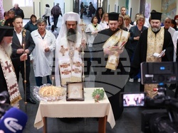 УМБАЛ „Царица Йоанна - ИСУЛ“ - патриарх Даниил - дарение и водосвет