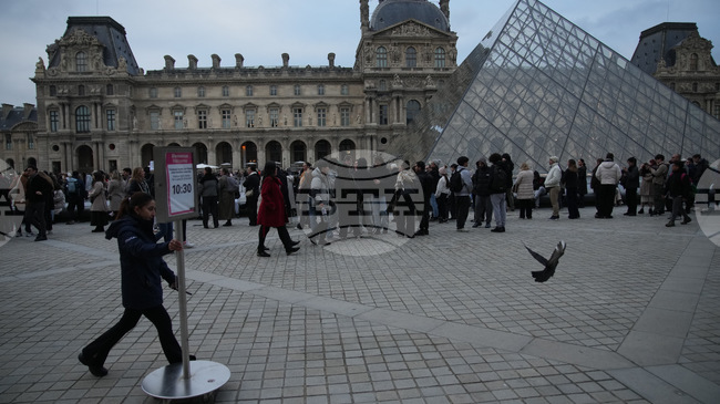 Лувърът отчита лек ръст на посетителите през 2025 г.