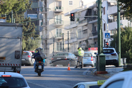 Гърция - Атина - пътни проверки