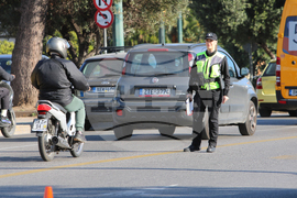 Гърция - Атина - пътни проверки