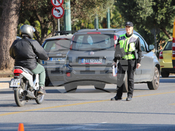 Гърция - Атина - пътни проверки